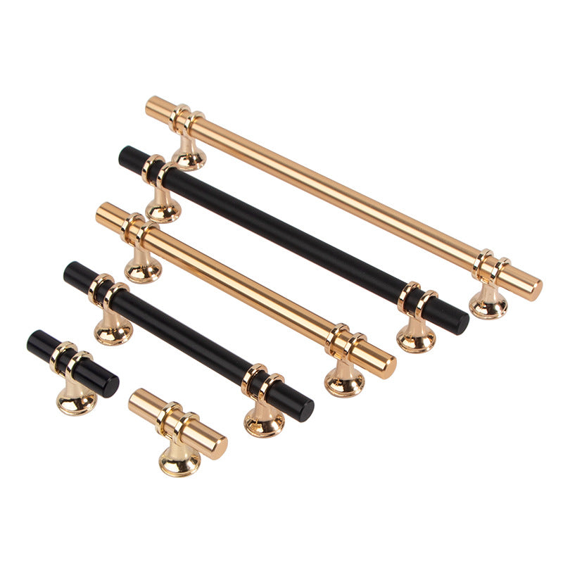 Cabinet Handles Solid Modern Drawer Pulls Gold Hardware Pulls for Kitchen.