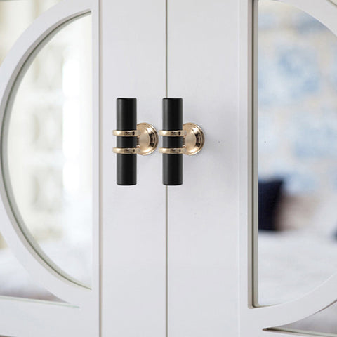 Cabinet Pulls Matte Black Cabinet Handles Solid Modern Drawer Pulls Hardware Pulls for Kitchen.