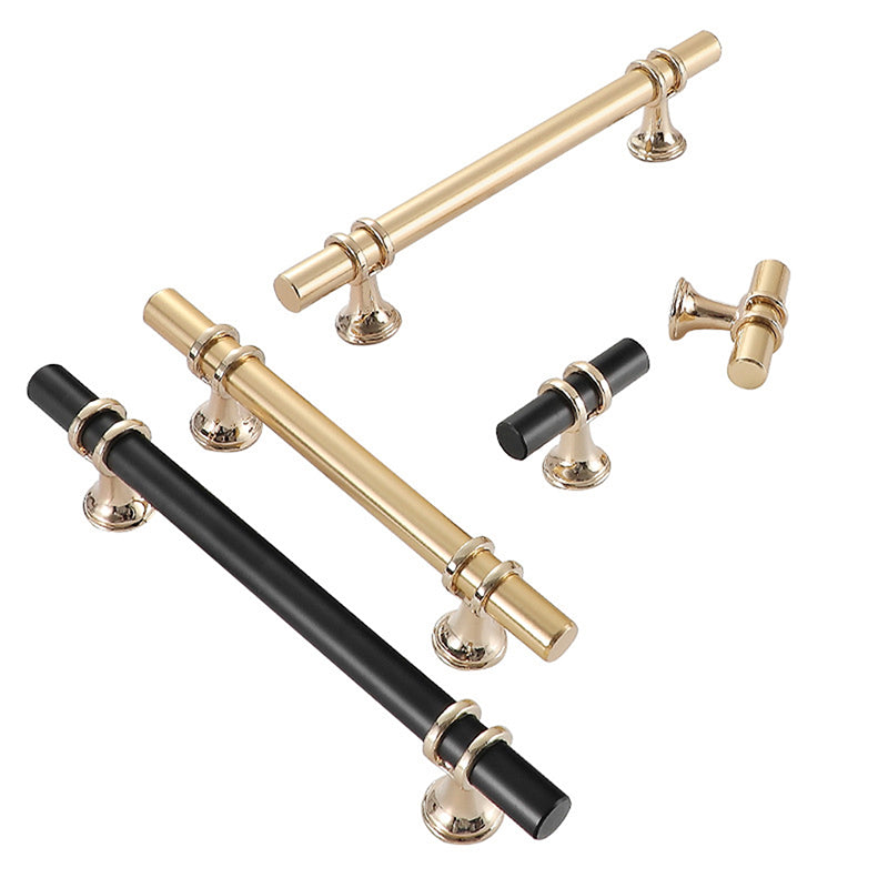 Cabinet Handles Solid Modern Drawer Pulls Gold Hardware Pulls for Kitchen.