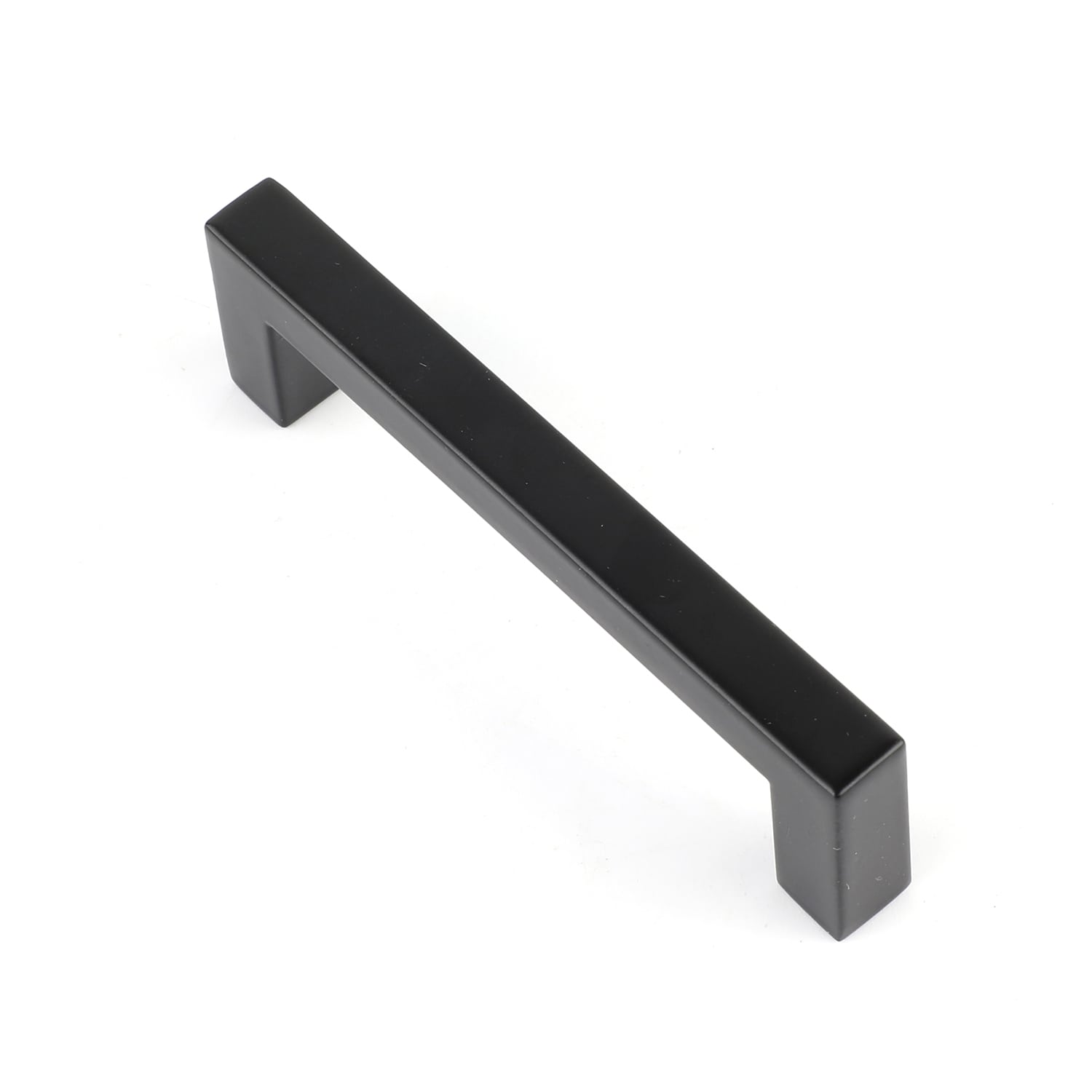 3 1/2"Kitchen Square Cabinet Handles Matte Black Cabinet Pulls.