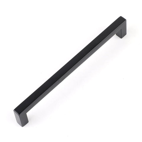 6 3/4"Kitchen Square Cabinet Handles Matte Black Drawer Pulls Kitchen Cabinet.