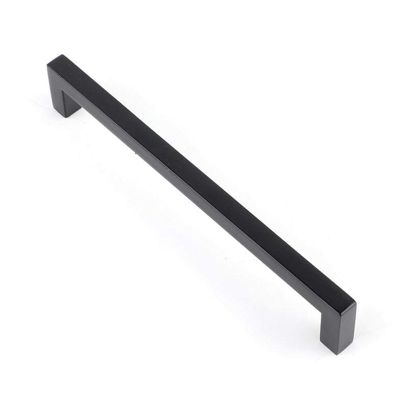 6 3/4"Kitchen Square Cabinet Handles Matte Black Drawer Pulls Kitchen Cabinet.