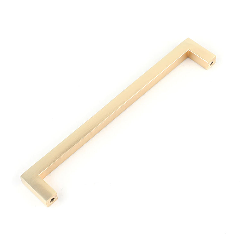 6 3/4" Cabinet Handles Square Pulls Brass Cabinet Hardware for Cupboard Kitchen.