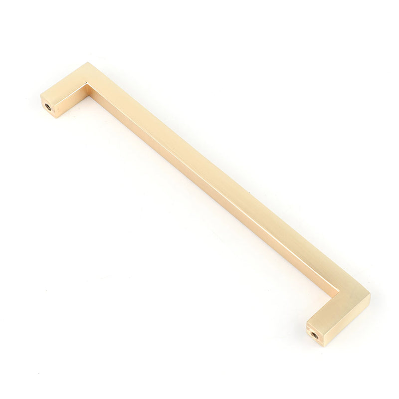 6 3/4" Cabinet Handles Square Pulls Brass Cabinet Hardware for Cupboard Kitchen.